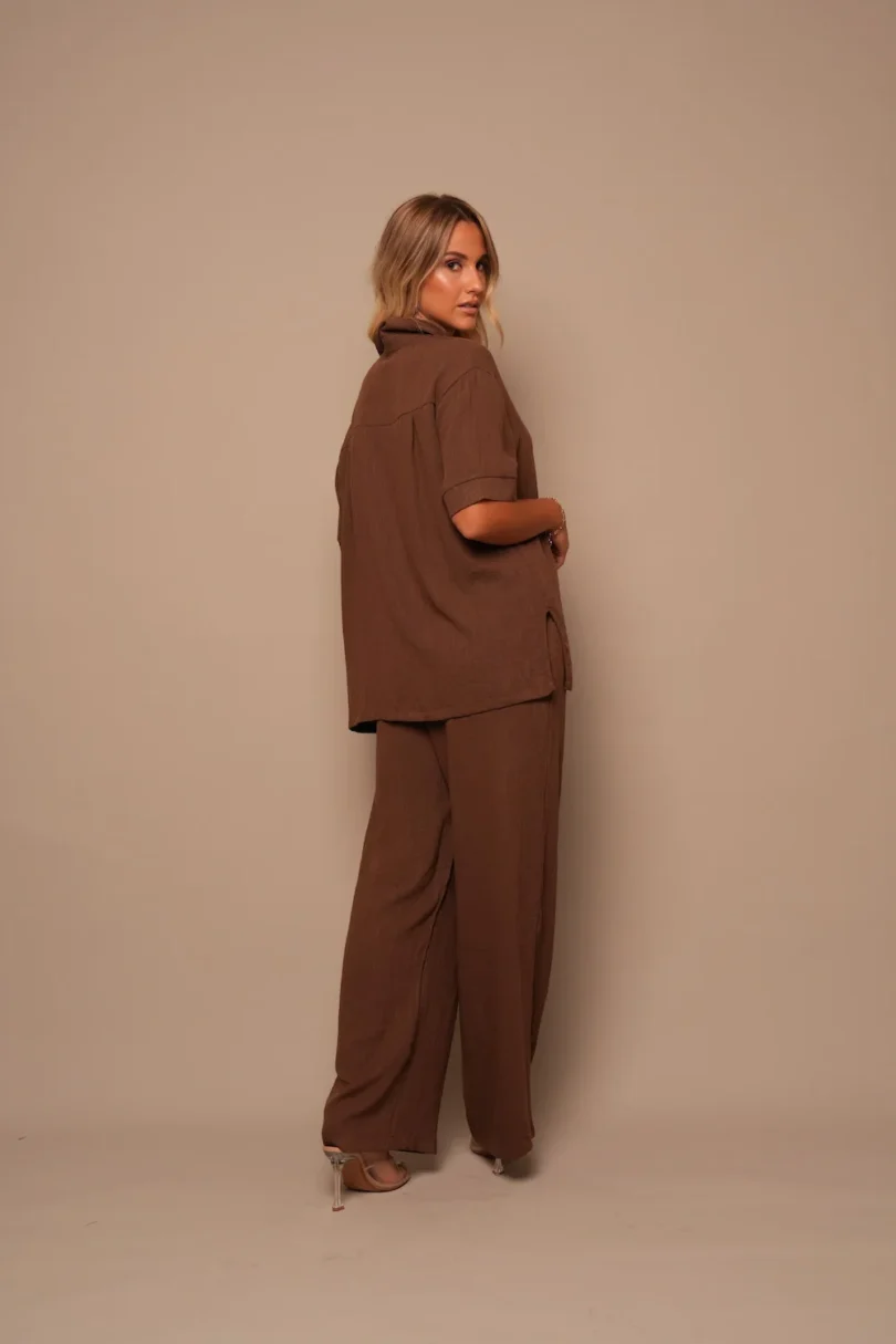 Mocha Lounge Linen Set - Image 3